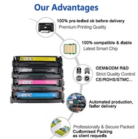 Chinamte untuk Toner HP 305A 304A 312A Kartrid Toner untuk HP Laserjet M451nw M451dn M451dw M475dn 312A Kompatibel dengan Toner Printer HP
