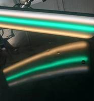 Steeltreks Panneau d'inspection des bosses PDR LED amélioré 93-26cm avec support à roulettes en acier inoxydable et adaptateur en option