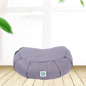 Cosses de sarrasin remplissage de méditation en gros utiliser yoga croissant zafu coussins - Product Image 5