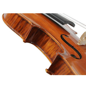 Violon de qualité supérieure, personnalisé, en gros, à prix abordable, de qualité allemande, avec archet en bois de Brésil, table en épicéa, dos et éclisses en érable, style Stradivari - Product Image 4