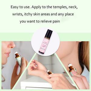 Flacon à bille <span class=keywords><strong>en</strong></span> verre foncé 10 ml Mélange lavande et camomille pour un sommeil profond Nuits calmes Massage Huile essentielle - Product Image 2