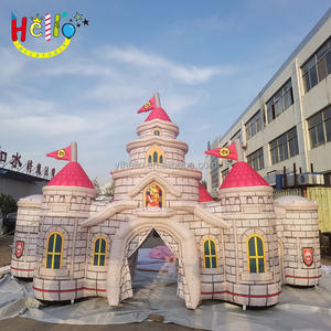 Patrón tradicional del <span class=keywords><strong>rey</strong></span> arco inflable <span class=keywords><strong>Castillo</strong></span> puerta inflable - Product Image 6