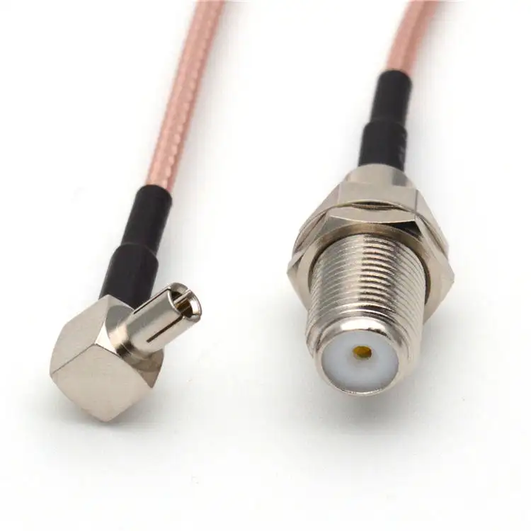 OEM Connector F Female To Ts9 Crc9 Extension Coax Jumper Pigtail Cable 15cm Rg316 For 3g 4g Modem Router