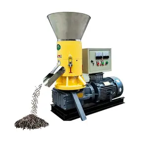 Mini Small Homemade Biomass Wood Pellet Maker Machine for Sale for Hay Paper Sawdust Biofuel Pelleting