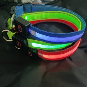 Collar Electrónico LED para Mascotas, Ajustable, Recargable, con Luz Intermitente, Collares Reflectantes LED para Perros, Productos Antipérdida Nocturnos para Perros - Product Image 5
