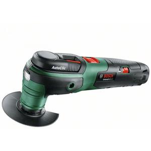 BOSCH - 0603103001 UniversalMulti <b>12</b> - Cordless multi-tool <b>12</b> <b>V</b> (with 1 <b>battery</b>) MULTI TOOLS, SAWS AND HACKSAWS - Product Image 1