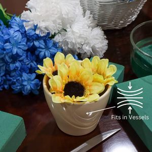 Hebei HuiyaGreen Wet Dry Floral <strong>Foam</strong> Artificial Flower Arrangement Plant <strong>Foam</strong> <strong>Florist</strong> Supplies Graduation Wedding 100% Natural - Product Image 6
