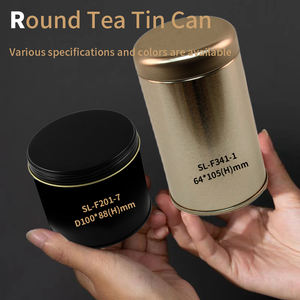 Caja Metálica Hermética de Hojalata para Té, Personalizable al por Mayor, con Impresión Personalizada, Cuadrada, para Té Suelto, con Tapa - Product Image 3