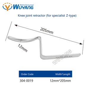 Retractor de Articulación de <span class=keywords><strong>Rodilla</strong></span> Ortopédico Wuyang Medical, Instrumentos de Cirugía Articular, Retractor Tipo Z para Especialistas - Product Image 2