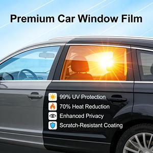 ฟิล์มกรองแสงรถยนต์คาร์เพล คัสตอม ไฮยูวี&ไออาร์ บล็อก 99% ทินท์ อัลตร้าเอชดี วิชั่น นาโนเซรามิก คุณภาพสูงสุด ป้องกันความเป็นส่วนตัว แบบม้วน - Product Image 5