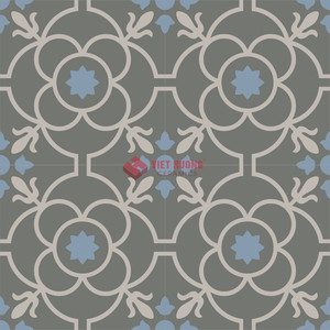 Baldosa de Cemento Encaustico Estilo Revival Español 200x230mm, Baldosa Hexagonal Hecha a Mano, Suministro Internacional B2B - Product Image 4