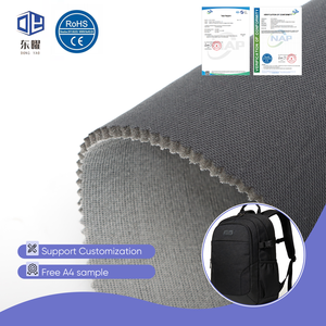 <span class=keywords><strong>Tissu</strong></span> en mousse laminée tricotée respirante et hautement élastique à épaisseur personnalisée pour coussins de siège, sacs à dos de camping en plein air - Product Image 1