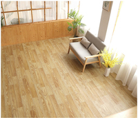 Rouleau de revêtement de sol en vinyle PVC auto-adhésif imperméable, type linoléum chinois, pour usage intérieur en appartement
