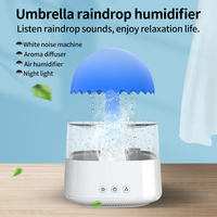 Lampes personnalisées décoration intérieure luxe bruit blanc aide au sommeil lampe à huile essentielle pluie nuage humidificateur goutte à goutte champignon humidificateur d'air