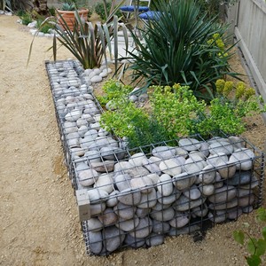 Murs en gabions soudés galvanisés à chaud et revêtus de PVC, panneaux de <span class=keywords><strong>clôture</strong></span> en treillis métallique 2x1x1M avec service de découpe - Product Image 3