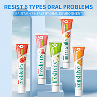 Dentifrice au Pamplemousse Marque Privée OEM SADOER – Haleine Fraîche, Dents Éclatantes, Nettoyage Buccal Nourrissant aux Extraits de Fruits et Plantes