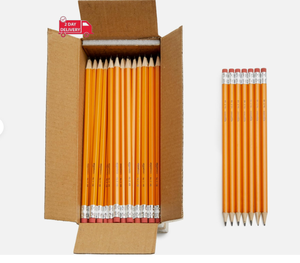 Lápices de Madera Triangulares HB con Recubrimiento de Neón Impresos Personalizados al por Mayor de <span class=keywords><strong>Sansan</strong></span>, Tamaño Estándar (7 Pulgadas), para Uso en Oficina y Escuela, Embalaje a Granel - Product Image 4
