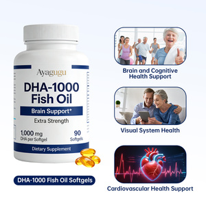 OEM/ODM Services Factory Direct Supply High-Quality DHA 1000mg Fish Oil Softgel Capsules for Health Supplement Brands - Product Image 5