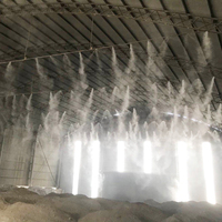 Bomba de agua de máquina de nebulización de enfriamiento al aire libre de alta presión con pulverizador de niebla de supresión de polvo