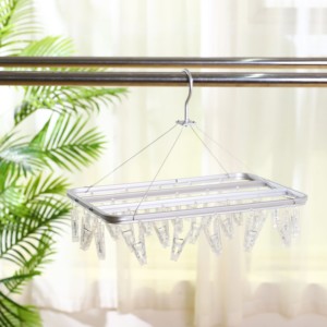 26 Nhựa Clip Đa Chức Năng Kim Loại Thép Không Gỉ Giặt Clip Vớ Vải Khô Giá Móc Áo - Product Image 3