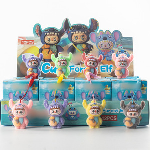 Caja Sorpresa de Resina con Figuras de Dibujos Animados, Muñecos Miniatura Coleccionables de Edición Limitada, Decoración de Escritorio, Regalo de Cumpleaños para el Hogar - Product Image 2