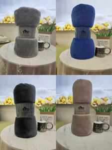 Flannel Fleece Blanket <strong>Throw</strong> Size, All Season Lightweight <strong>Super</strong> Soft Cozy Blanket for <strong>Bed</strong> or Couch, Dark Gray - Product Image 5