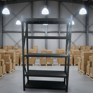 Стеллаж легкой нагрузки с 5-слойным безболтовым автоматическим системой хранения из холоднокатаной стали с защитой от скольжения, коррозии и ЭСР - Product Image 5