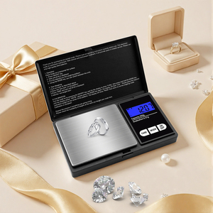 Nouvelle vente Mini balance électronique gramme Mini balances 0.01g <span class=keywords><strong>200</strong></span> g balance de poche numérique bijoux diamant balance de poids - Product Image 1