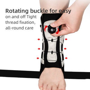 Có thể điều chỉnh mắt cá chân hỗ trợ Brace bảo vệ dây chằng ổn định bọc tay áo vành đai bảo vệ với nẹp cho phục hồi bị bong gân hỗ trợ - Product Image 3