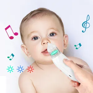 2023 Silicone Aspirador Nasal Bebê Nariz Sucção Cleaner Aspirador Nasal com Filtro