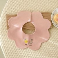 Bavoirs coréens en coton de qualité supérieure pour bébé, motif dessin animé, conception 2 couches anti-régurgitation et anti-bave, rotation à 360°, unisexe