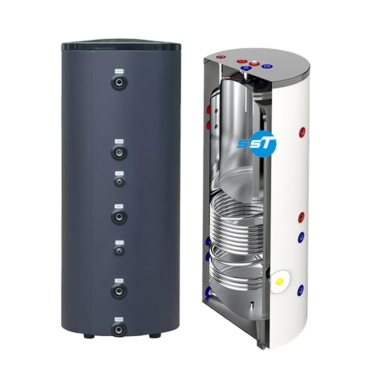 SST Wholesale Custom Resistant Hotel Home Use 100L/200L/300L/600L Heat Pump Storage Tank