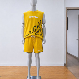 Ensemble streetwear personnalisé pour <span class=keywords><strong>homme</strong></span> : débardeur en coton et short en mesh, imprimé graphique, <span class=keywords><strong>tenue</strong></span> deux pièces streetwear, fabricant OEM - Product Image 1
