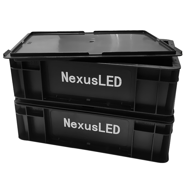 ALLESD Factory Price Recyclable Packaging Equipment Different Size ESD Antistatic Storage Box for Electronic Workshops