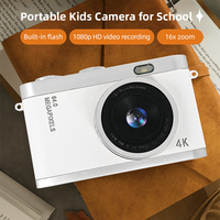 Appareil photo numérique pour enfants 48MP, enregistreur vidéo, mini caméra compacte portable, autofocus, cadeau pour enfants