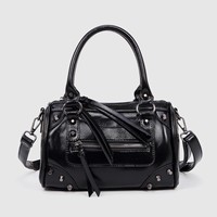 Mode européenne américaine sac à bandoulière pour femmes sac à main de moto de course clouté de grande capacité transfrontalière sac à bandoulière unique