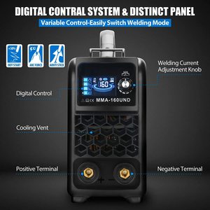 Nova Tecnologia Display Digital Operação Simples Baixa Perda De Circuito Aberto MMA + Elevador TIG Inversor IGBT Máquina De Solda - Product Image 4