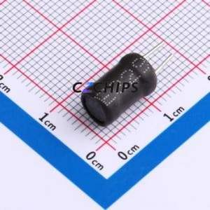 Inductor de Anillo de Color ZE6x10-471K-S / Componente de Orificio Pasante (THT), D8.5xL12mm 470uH 10% 2Ohm Núcleo I - Product Image 1