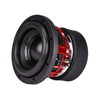 Subwoofer JLD Audio Pequeño de 6.5 Pulgadas, Cono de Papel, D2 Ohm, Potencia Profesional de 300w RMS, para Autos