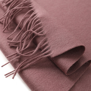 Nuevo Chal de Lana de Cordero de Color Sólido, Bufanda Casual de Invierno Gruesa y Cálida Unisex - Product Image 3