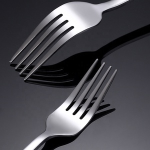 Bạc Bộ đồ ăn spork thép không gỉ Flatware thiết lập dao kéo - Product Image 4