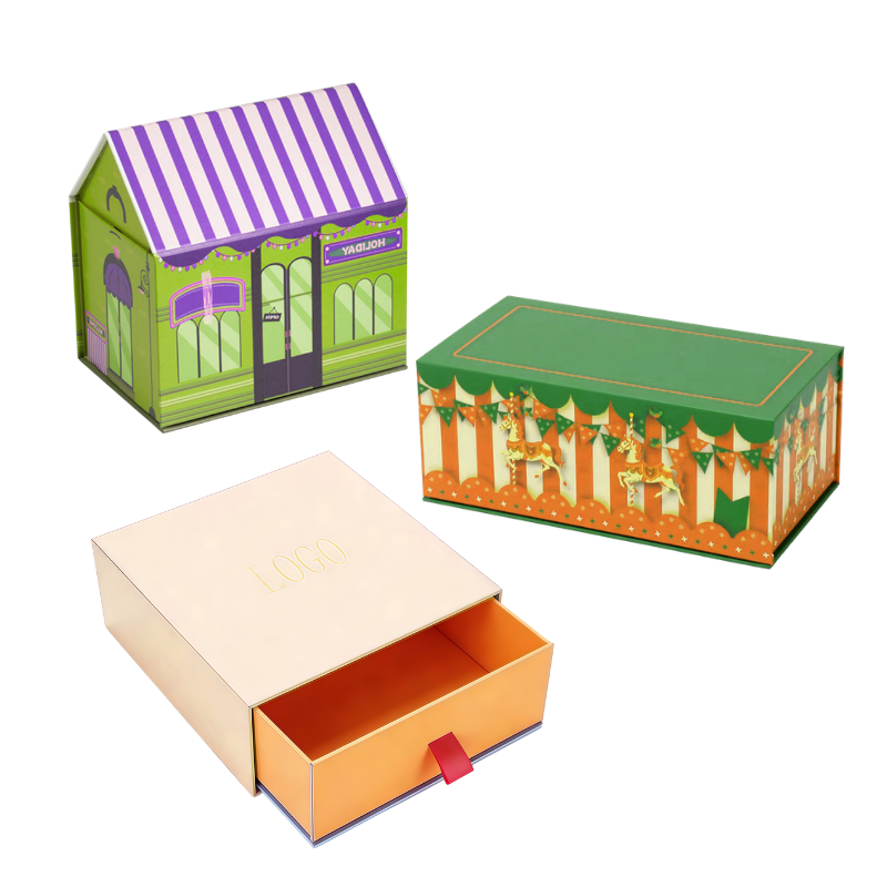 Factory Wholesale Custom Gift Box Package Customizable Printing Services Paper & Paperboard Printing