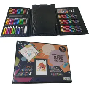 Kit De marqueurs De couleur pour enfants, 208 pièces, noir, Amazon magnifique art, ensemble De stylos