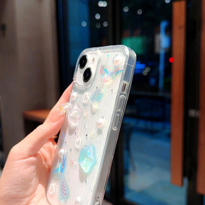 <span class=keywords><strong>Cover</strong></span> per telefono cellulare elegante da donna per <span class=keywords><strong>iPhone</strong></span> 13 Pro <span class=keywords><strong>14</strong></span> 15 16 17 Case da ragazza con Glitter 3D Star Soft Tpu <span class=keywords><strong>Cover</strong></span> per telefono - Product Image 3