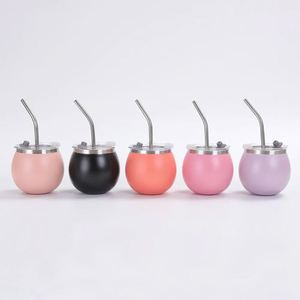 Tasse à Yerba Maté en Acier Inoxydable Écologique de 180 ml, Gobelet Isotherme à Double Paroi pour Thé, Isolation Thermique 6-12 Heures - Product Image 2