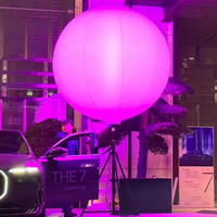 Le LOGO blanc Offre Spéciale a imprimé le support gonflable de tour de lumière de ballon de 1.5m et de 2m LED IP54 a évalué la garantie de 5 ans pour la publicité