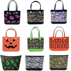Cestas de Regalo de Halloween, Bolsa de Playa de EVA de Gran Capacidad, Bolsa de Mano Ligera de EVA para Viajes - Product Image 4