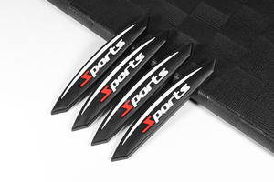 Logotipo personalizado deportes 4 Uds PVC borde de la <span class=keywords><strong>puerta</strong></span> lateral del coche parachoques protección antiarañazos protectores pegatinas <span class=keywords><strong>puerta</strong></span> del coche tira anticolisión - Product Image 3