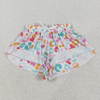 Shorts pour filles Sister Wear, imprimé léopard, fleur, baseball, fraise, shorts pour bébé fille, shorts de plage