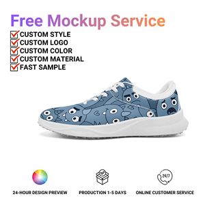 <span class=keywords><strong>Chaussures</strong></span> <span class=keywords><strong>de</strong></span> <span class=keywords><strong>golf</strong></span> en gros OEM ODM, impression à la demande, logo personnalisé, nom personnalisé, uniforme d'équipe, baskets pour terrain gazonné FN062-25027153-1 - Product Image 2